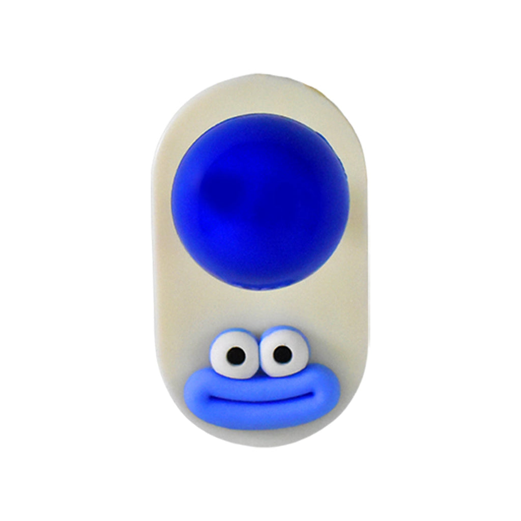 Rainbow grip style colorful self-adhesive wall hook showing strong hold