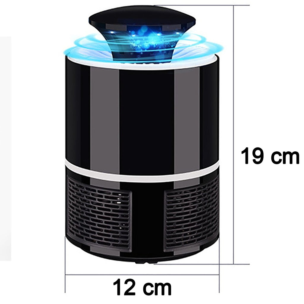 Detachable collection tray of the mosquito killer lamp, designed for easy cleaning and disposal of trapped insects.