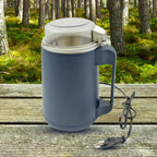 Close-up of the durable 304 stainless steel blade of the electric coffee grinder.