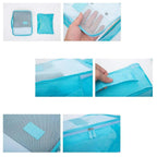Full set of versatile Cloth Organizer Pouches for efficient clothing storage.