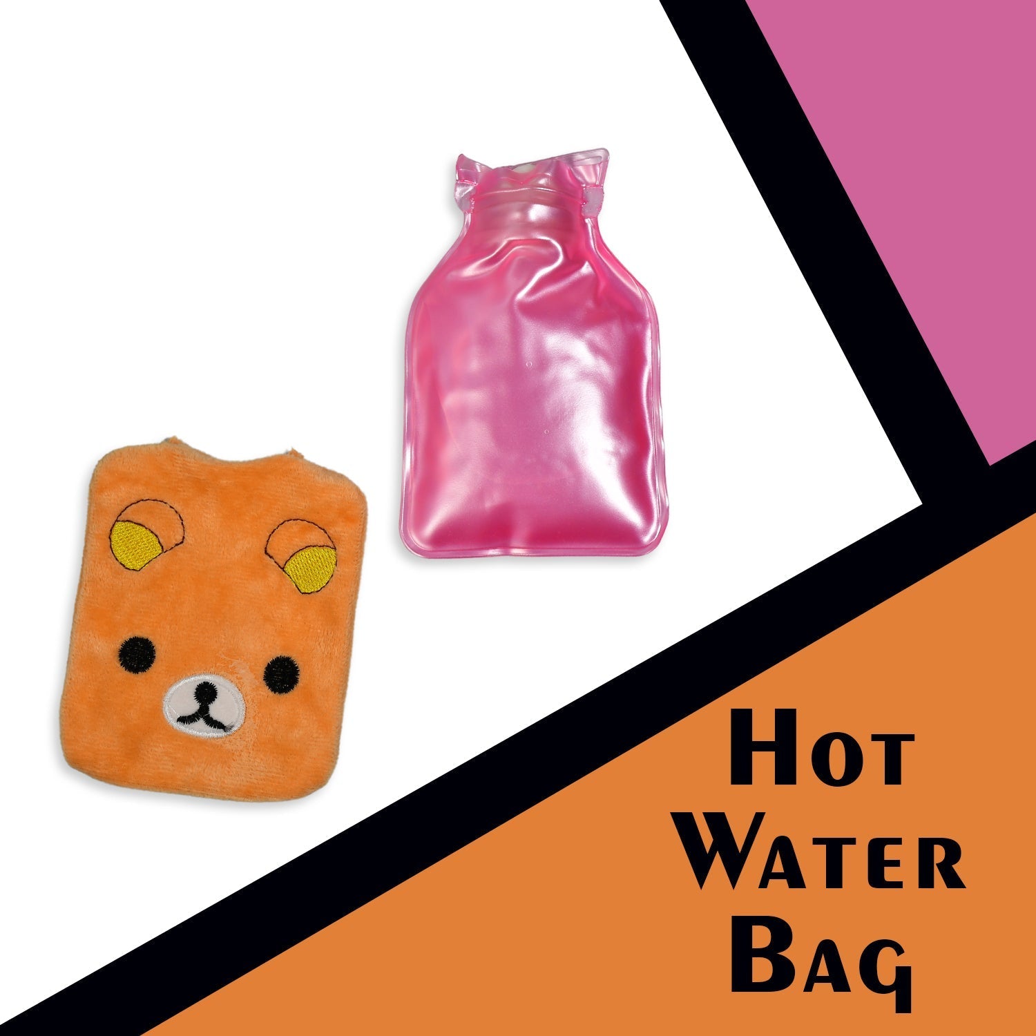Warm water bag panda design ideal for muscle pain