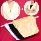 Set of three clip-on camisoles in assorted colors