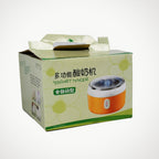 Side angle displaying power cord of the automatic yogurt maker machine