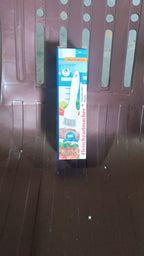 Packaging of the meat tenderizer tool, ready for home delivery.
