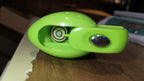 A person holding the XcelCraft hand blender, demonstrating its comfortable grip.