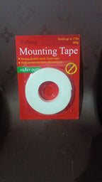 Packaging box for small strong double sided foam mounting tape