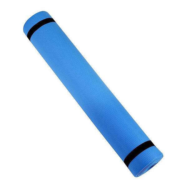 Person performing a yoga pose on an anti-slip Yoga Mat.