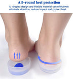 Durable silicone heel pads shown in detail, built for everyday use.