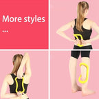 Portable magic circle Pilates ring for muscle toning.