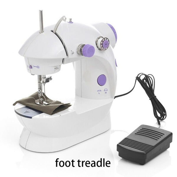 Ergonomic design of the handheld mini sewing machine for comfortable use.