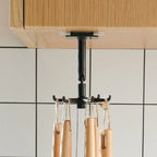 GlimmerHome rotatable hanging hooks, pack of two, presented in a brown box.