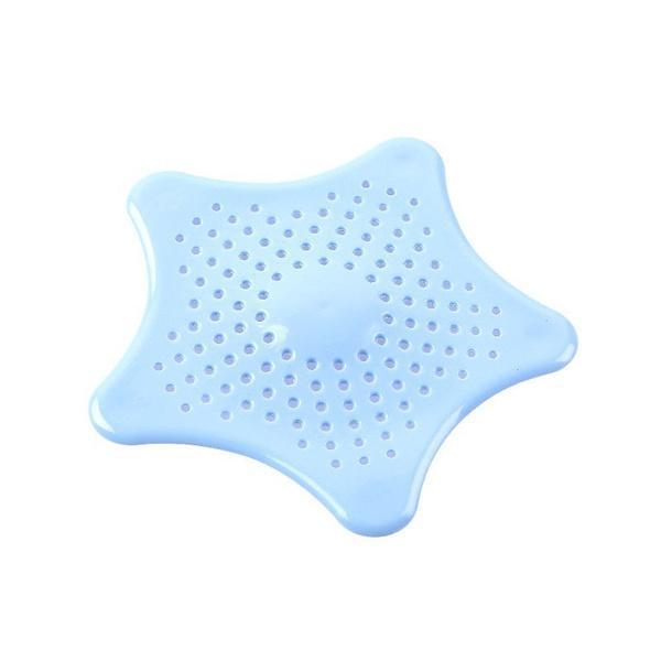 Effective silicone sink filter designed to catch hair and prevent plumbing clogs.
