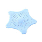 Effective silicone sink filter designed to catch hair and prevent plumbing clogs.