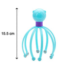 Side view of the electric scalp massager, highlighting its distinct flexible arms.