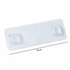 Multipurpose wall organizer rack with strong adhesive
