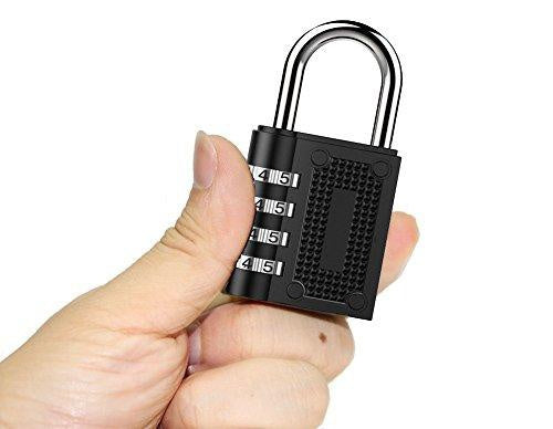 Side profile of the keyless security combination padlock.