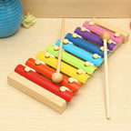 Complete Aditi wooden xylophone set, ready for children to explore musical sounds.
