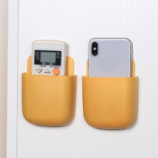 Multiple views of the multicolour Wall Mounted Storage Box, showcasing its space-saving benefits.