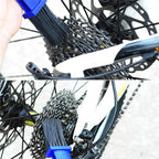 High-quality chain cleaner tool suitable for both bicycle and motorbike chain maintenance.