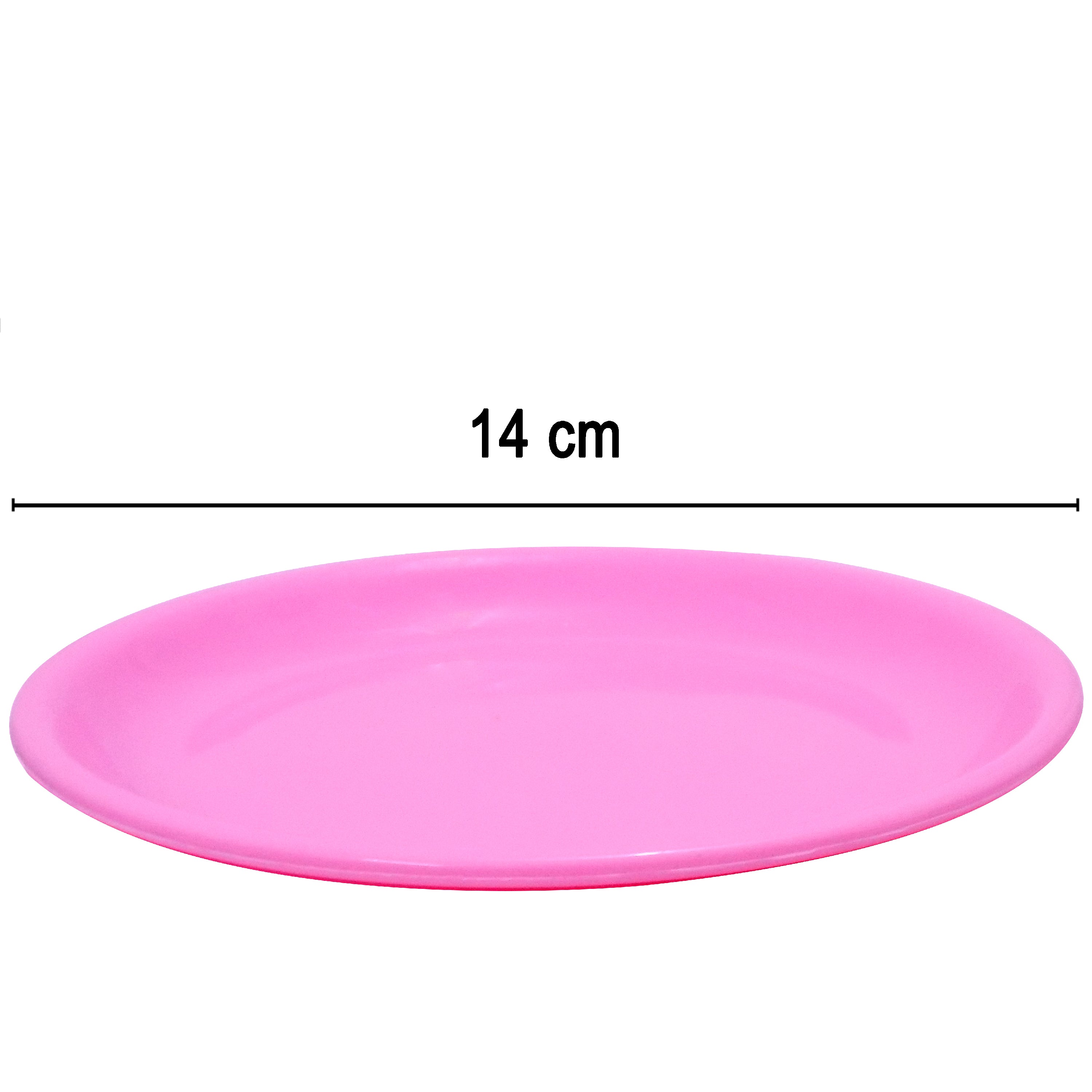 A single round mini soup plate with a glossy finish.