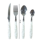 Luxury dining utensils in stainless steel