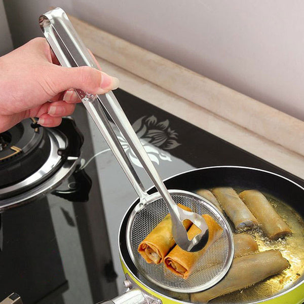 The frying filter spoon is ideal for various frying and cooking tasks.