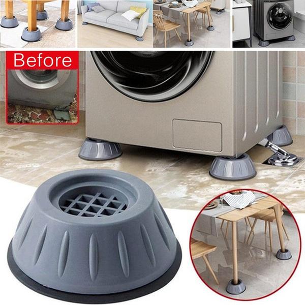 Close-up of anti vibration pads with suction cups for appliances