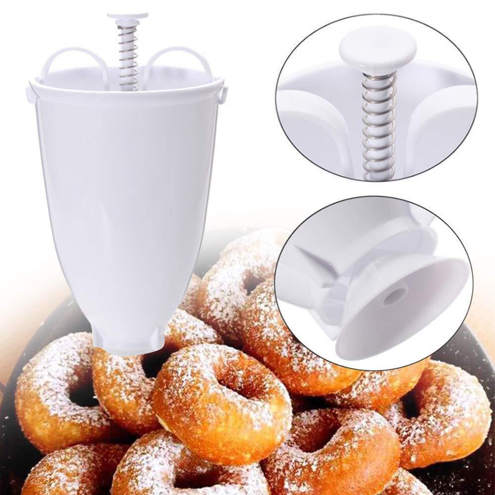 Convenient plastic Medu Vada Maker for crafting perfectly shaped snacks.
