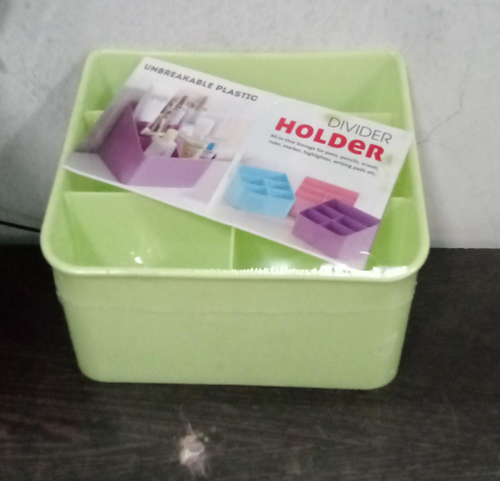 Another view of the Organivo plastic storage box, perfect for small spaces.