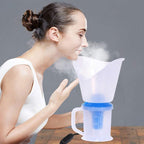 VelvaBloom 3 in 1 Steam Inhaler providing quick relief for cold symptoms.