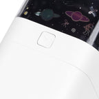 Star Night Light Projector displaying an aerospace theme projection.