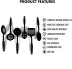 The full range of 6 non-stick cooking tools for Indian kitchens.