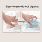 Transparent portable soap roller and dispenser product image