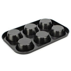 High-quality 6-cavity baking tray, ideal for oven safe bakeware.