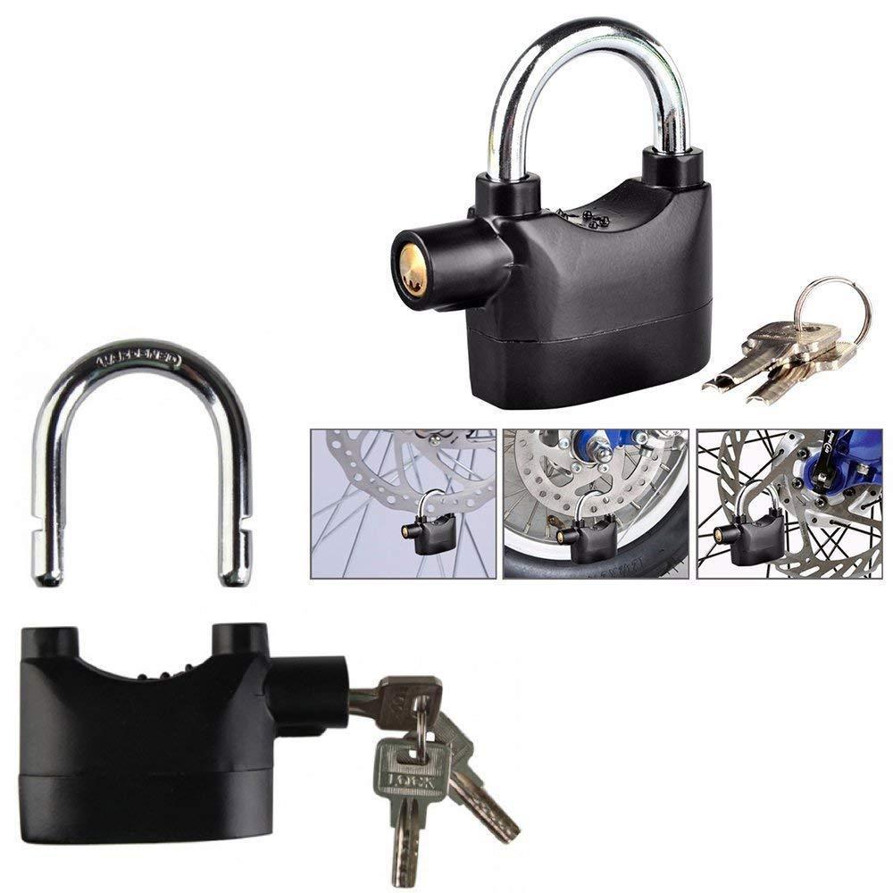 Smart alarm pad lock resisting corrosion and harsh weather
