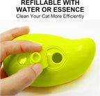 Packaging of the Cat Steamy Brush with features highlighted.