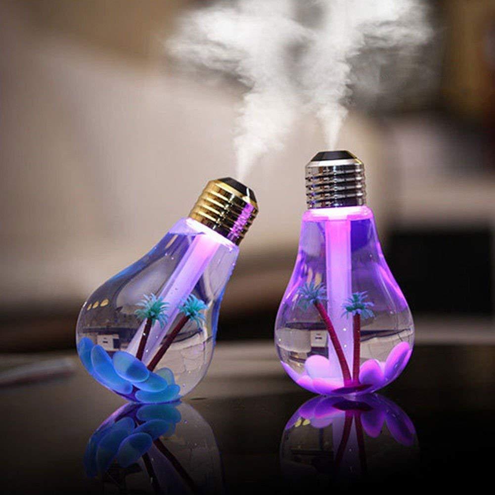 Automatic Air Freshener Humidifier with LED light, ideal for home and office.