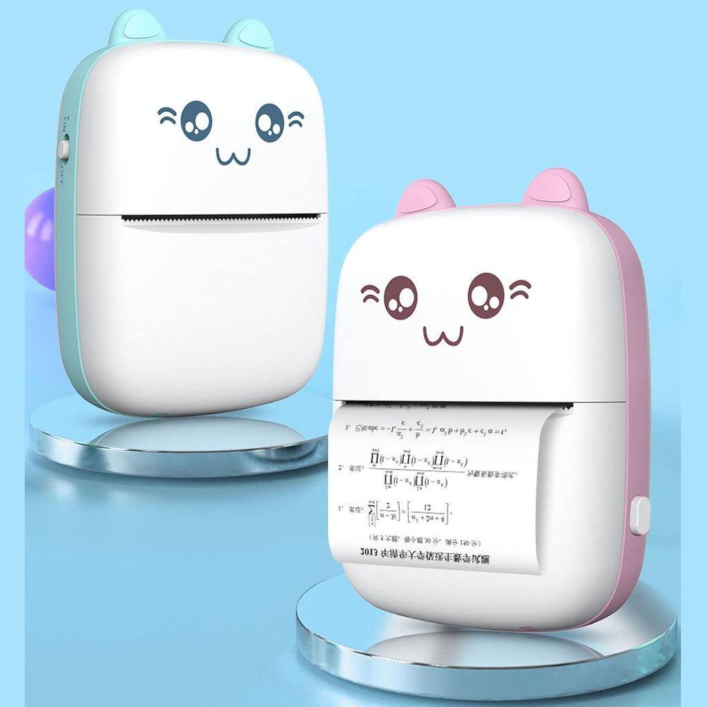 Voltronic Pocket Mini Printer, a compact wireless thermal printer, displayed on a white background.