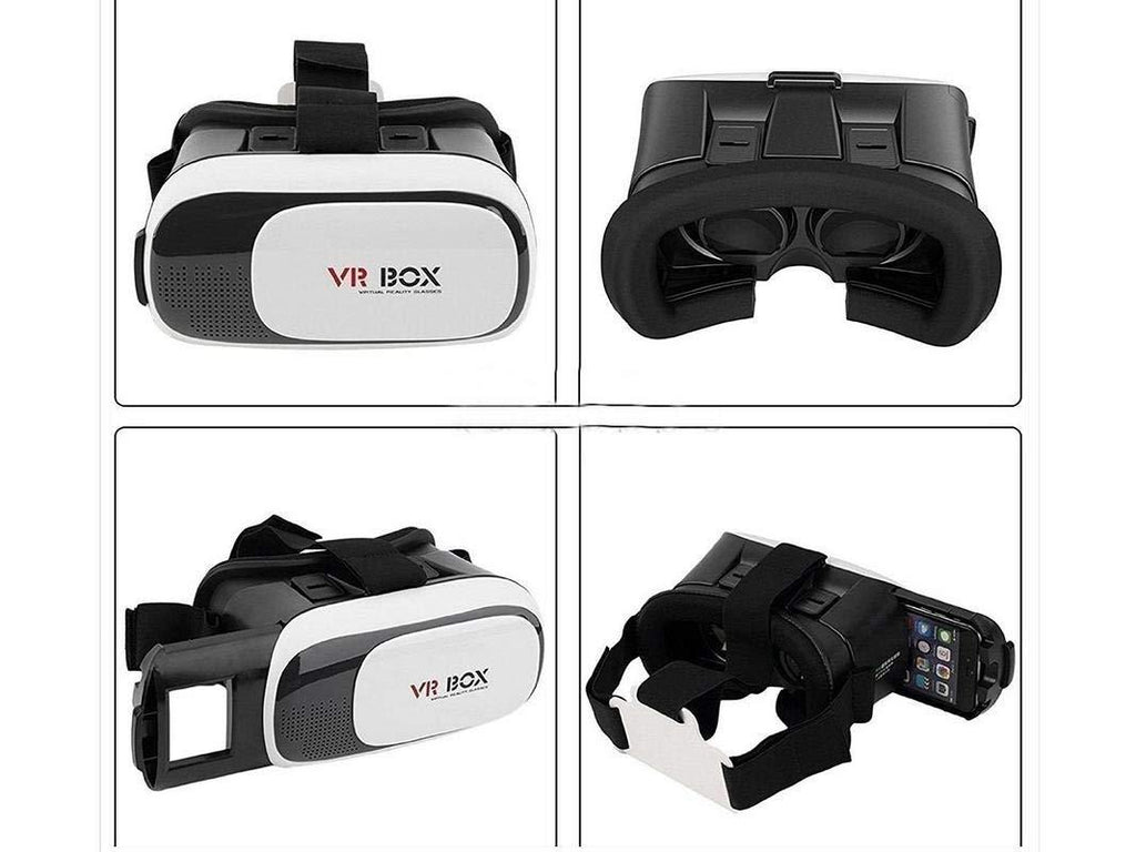 Fitnos VR Box displaying side adjustments for a comfortable fit.