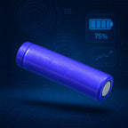 Single 3.7V 1200mAh flat top Lithium Rechargeable Battery for electronics.