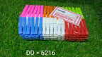 Large pack of multi-purpose plastic clothes clips.