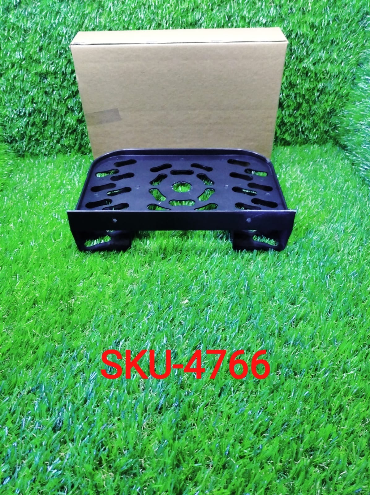 Easy-to-install wall bracket for the  TV setup box holder.