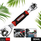 Universal spanner tool showcasing its many functions for diverse repair tasks.