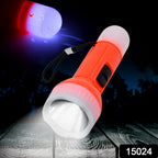 A child holding the compact, battery-operated Kids Torchlight for easy grip.