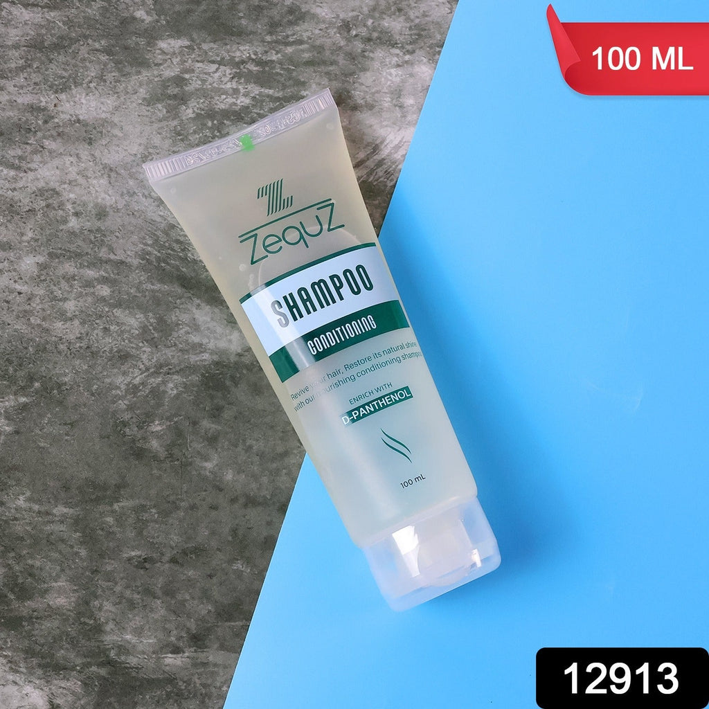 Zequz Conditioning Shampoo flip-cap bottle ideal for travel and gym use