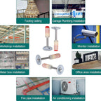 Conveniently packaged QuickFix steel nails, easy to load and store.