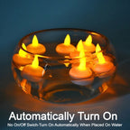 Battery-operated candles for decoration