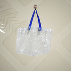 Lightweight transparent bag, easy to carry for various uses.