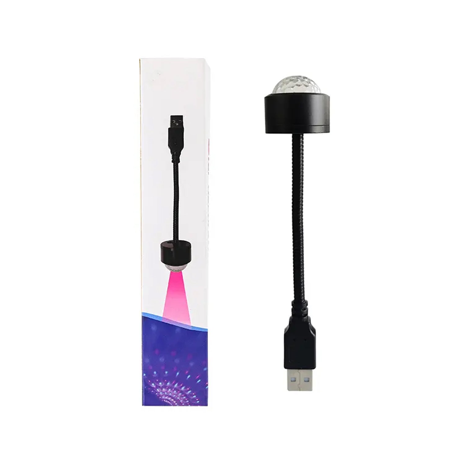 Adjustable night light projector showcasing star patterns in a versatile setting.