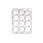 Close-up of the durable plastic egg tray, highlighting its BPA-free material.
